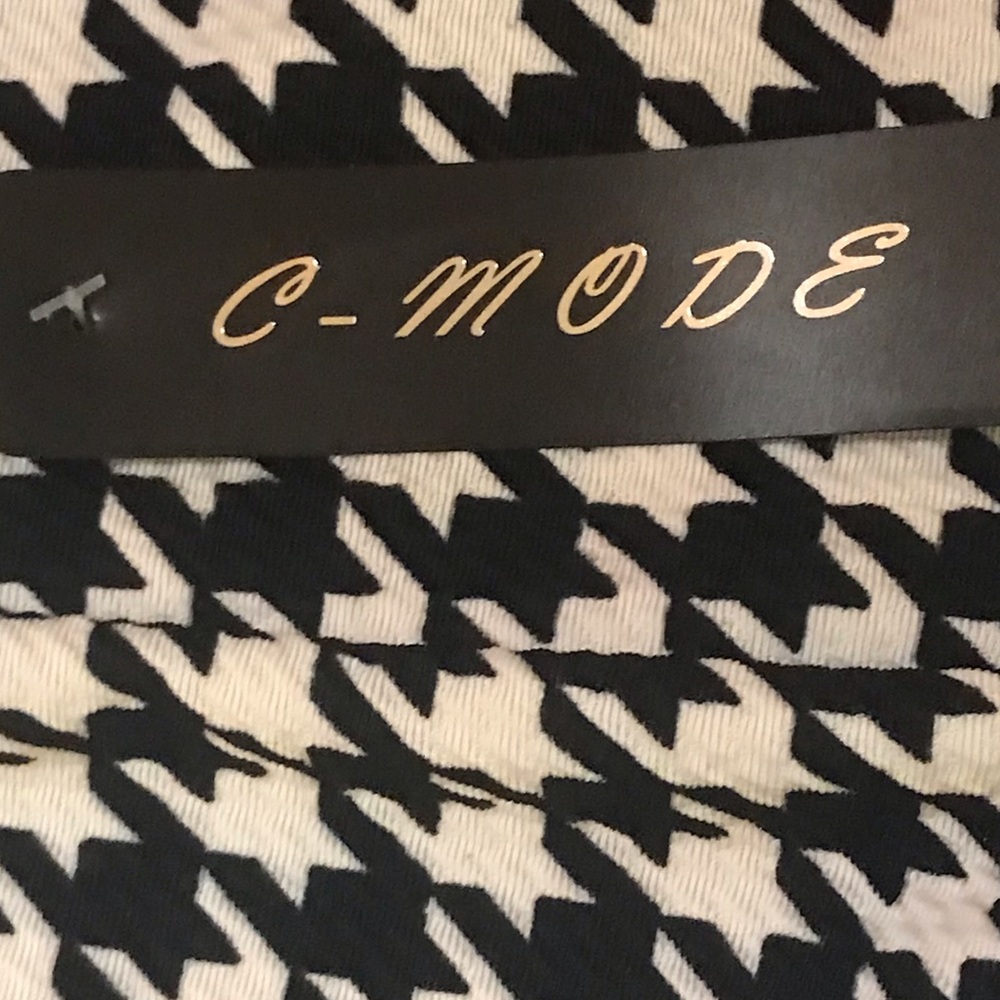 🆕 C-Mode Blk/Wht Legging-One Size Fits Most - Picture 4 of 6